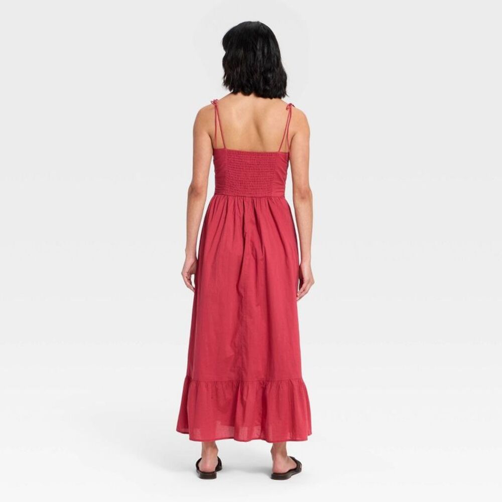 Universal Thread - Women's Lace Cami Midi A-Line Dress - Universal Th Pink - Picture 2 of 3